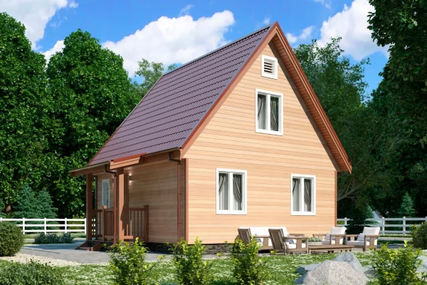 Садовый дом 6 x 6