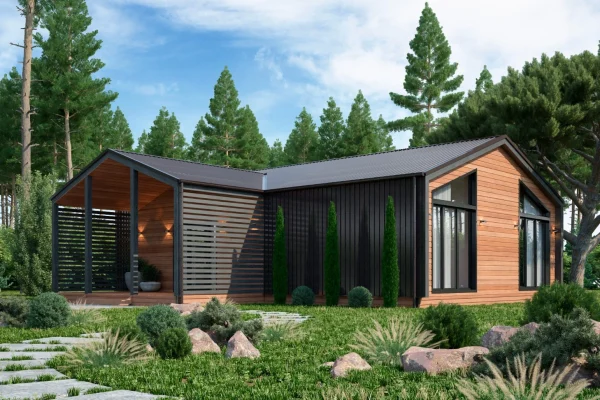 Садовый дом 11 х 12