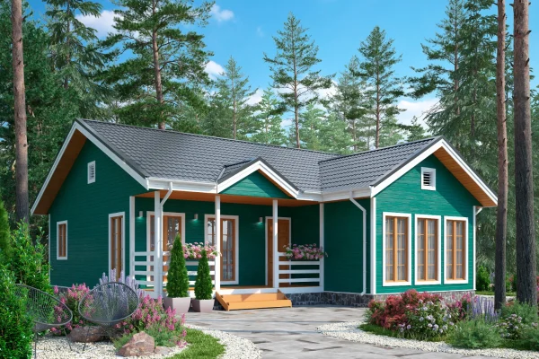 Садовый дом 10 х 11